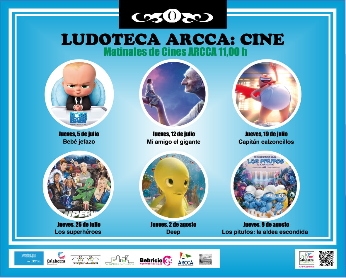 Lee más sobre el artículo El Ayuntamiento de Calahorra organiza un ciclo de cine infantil en julio y agosto