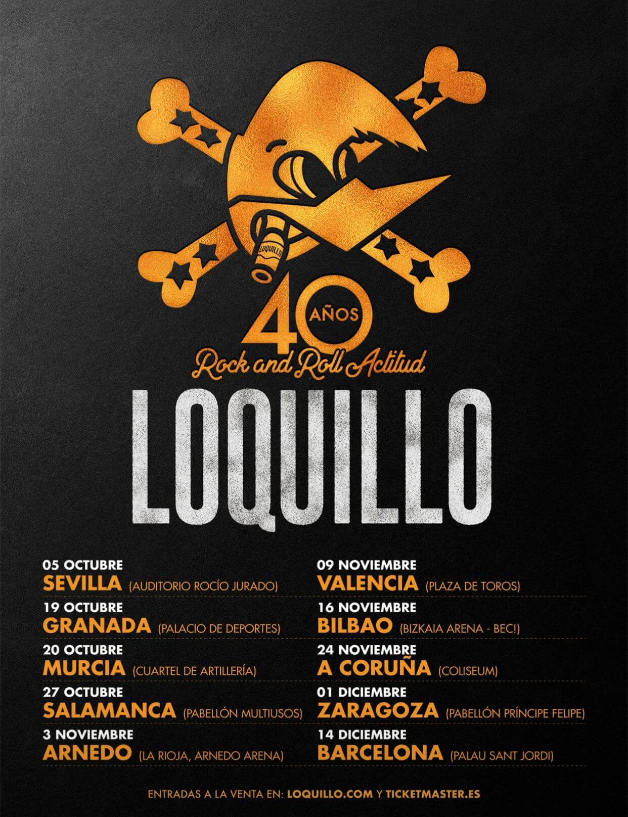 Lee más sobre el artículo El concierto de Loquillo en Arnedo se traslada al sábado 3 de noviembre