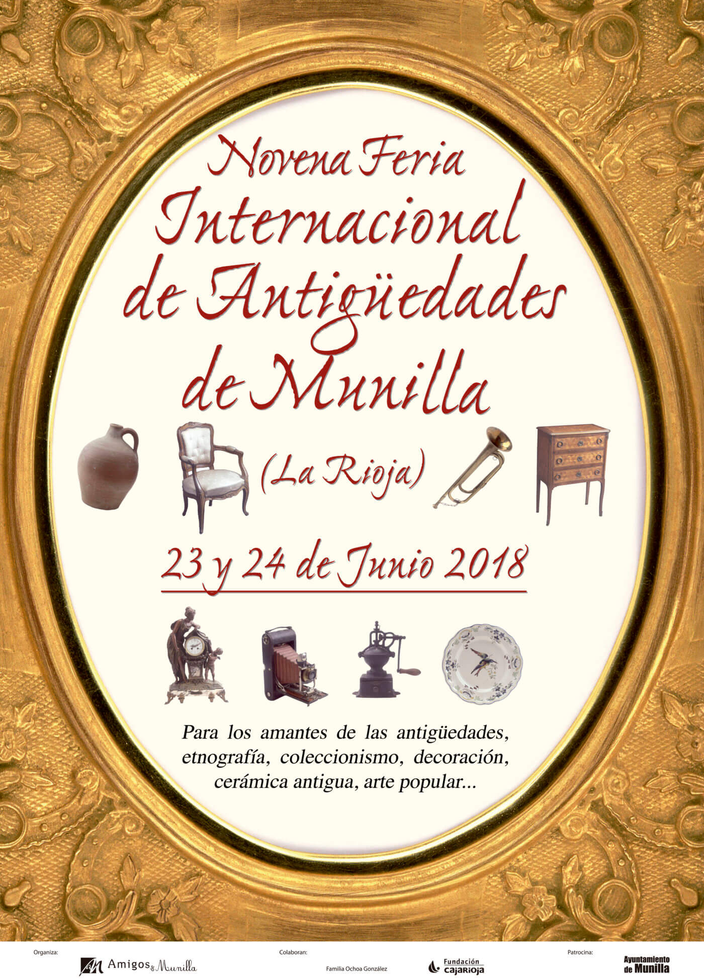Lee más sobre el artículo IX Feria de Antigüedades de Munilla