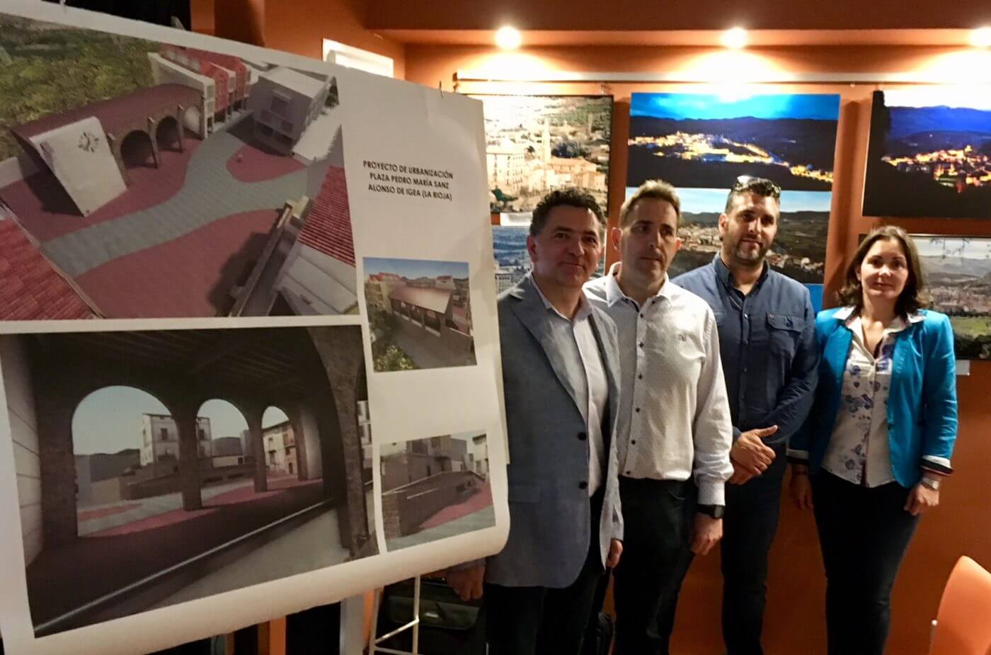 Lee más sobre el artículo Presentado el proyecto de reurbanización de la plaza de Igea