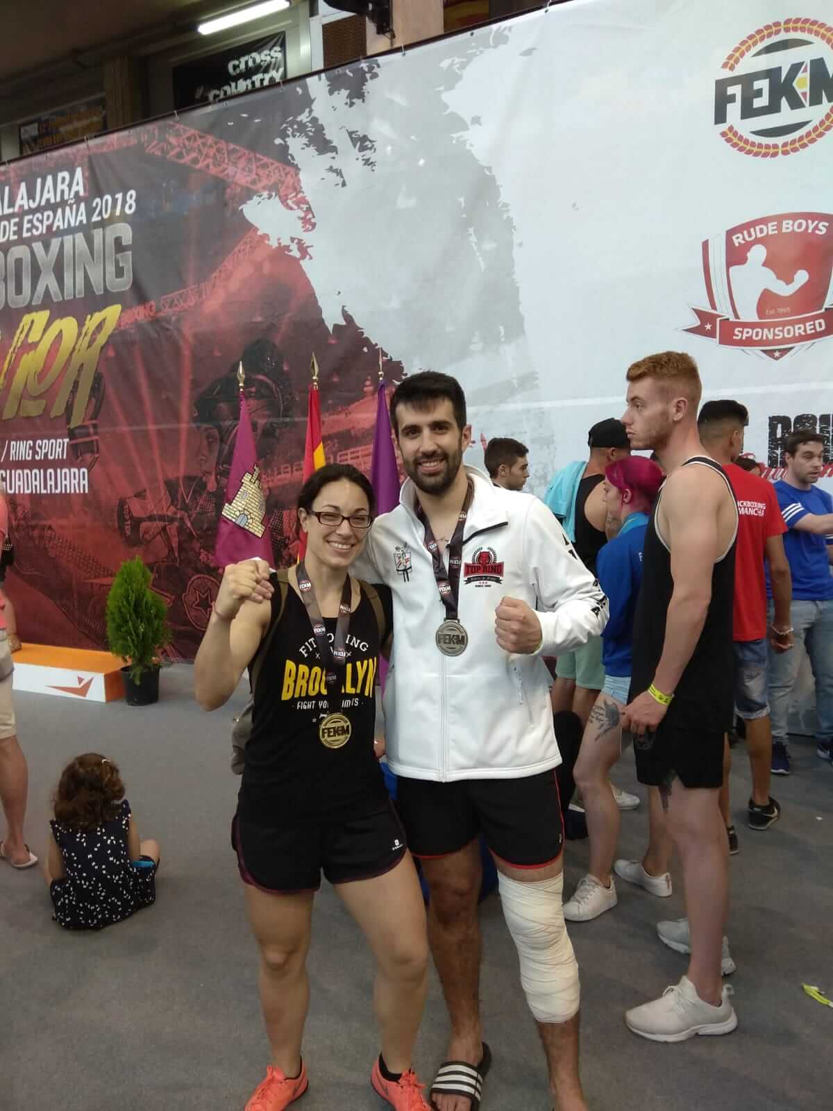 Lee más sobre el artículo Oro para Álvarez y plata para Martínez-Losa en el campeonato de España de kick-boxing