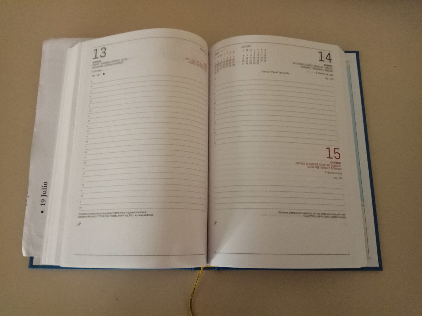 Lee más sobre el artículo Agenda de actividades del fin de semana del 13 al 15 de julio