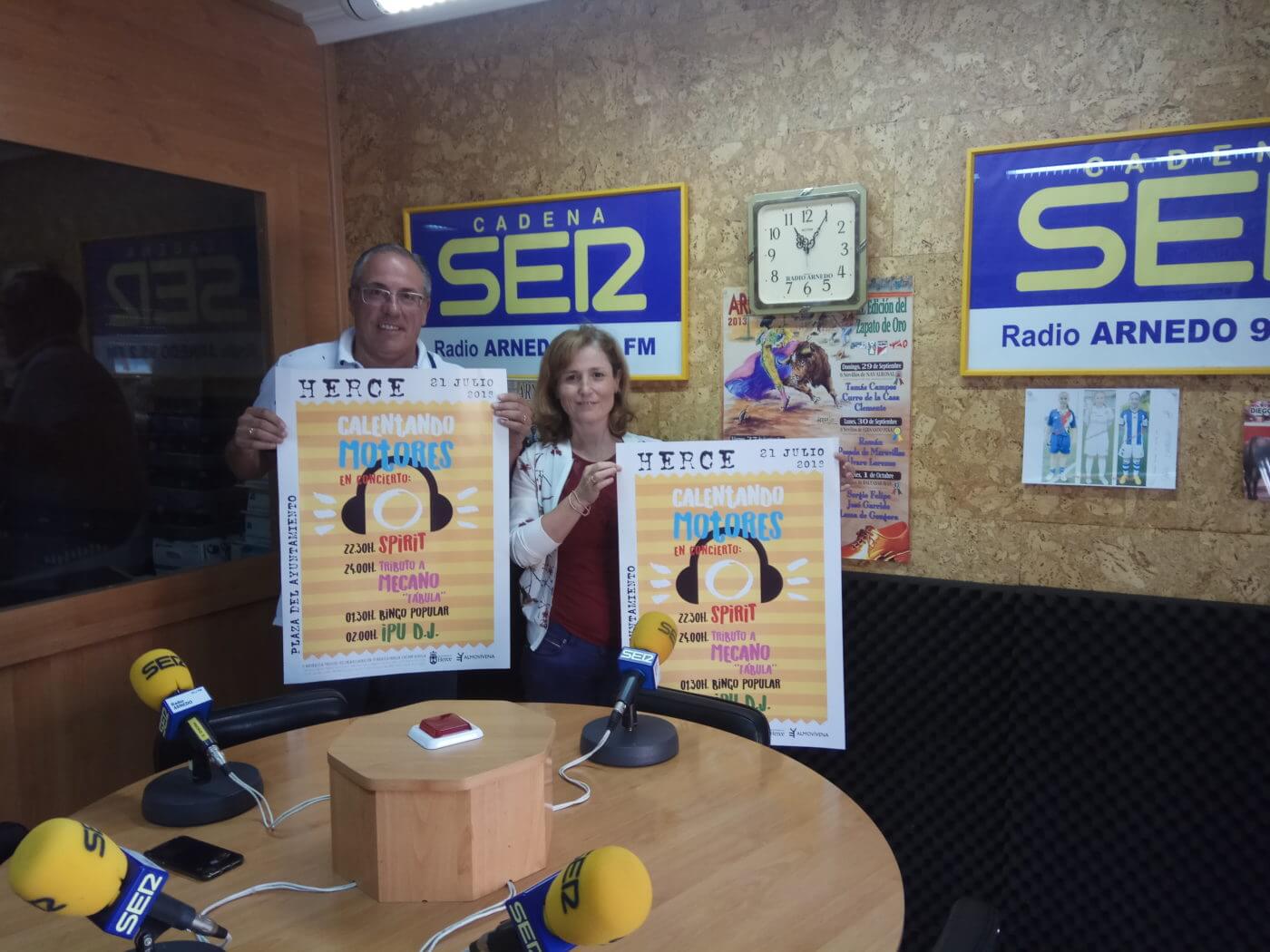 Lee más sobre el artículo Un tributo a Mecano centrará en Herce el programa ‘Calentando Motores’ previo a las fiestas