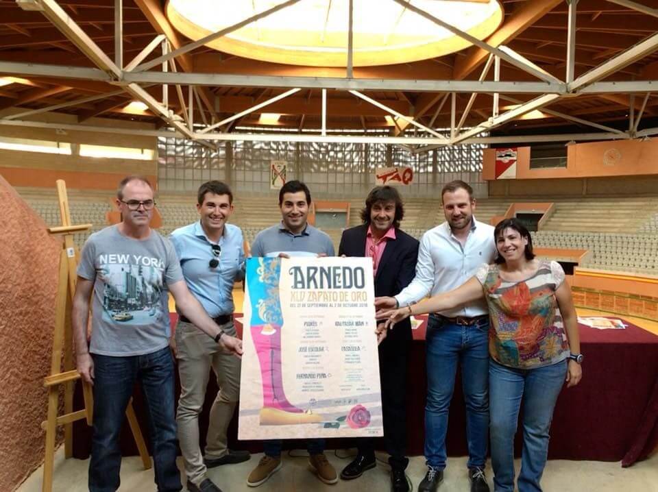 Lee más sobre el artículo Presentados los carteles de la feria de novilladas del ‘Zapato de Oro’ 2018  de Arnedo