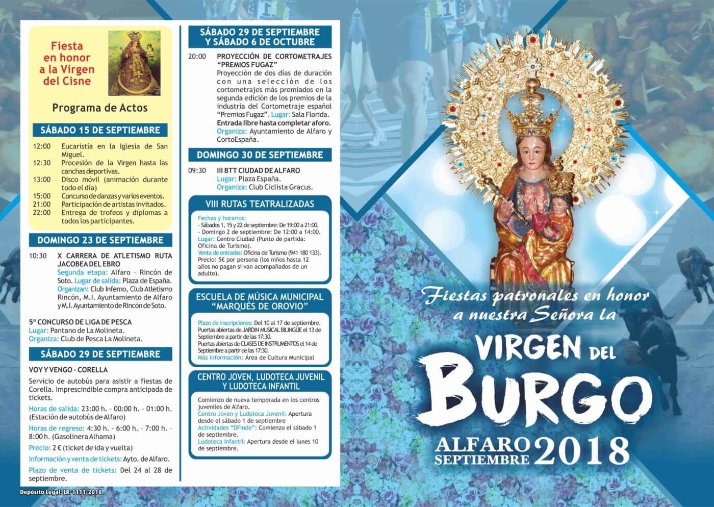 Lee más sobre el artículo Alfaro celebra este fin de semana sus fiestas de la Virgen del Burgo