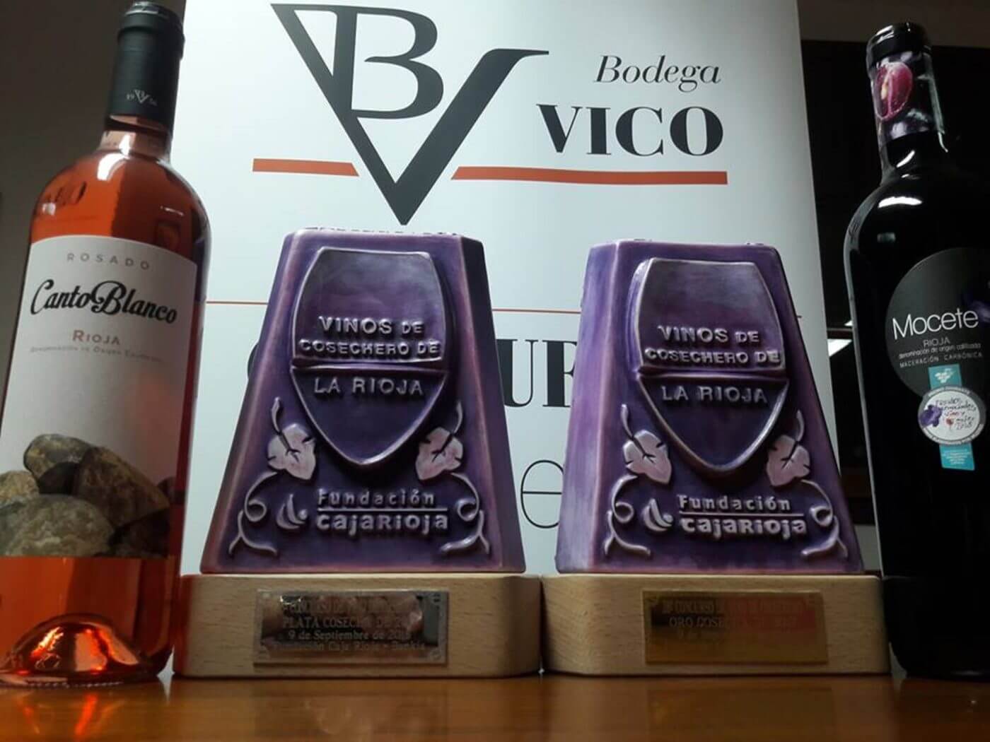 Lee más sobre el artículo Dos nuevos premios para los vinos de la Bodega Nuestra Señora de Vico de Arnedo