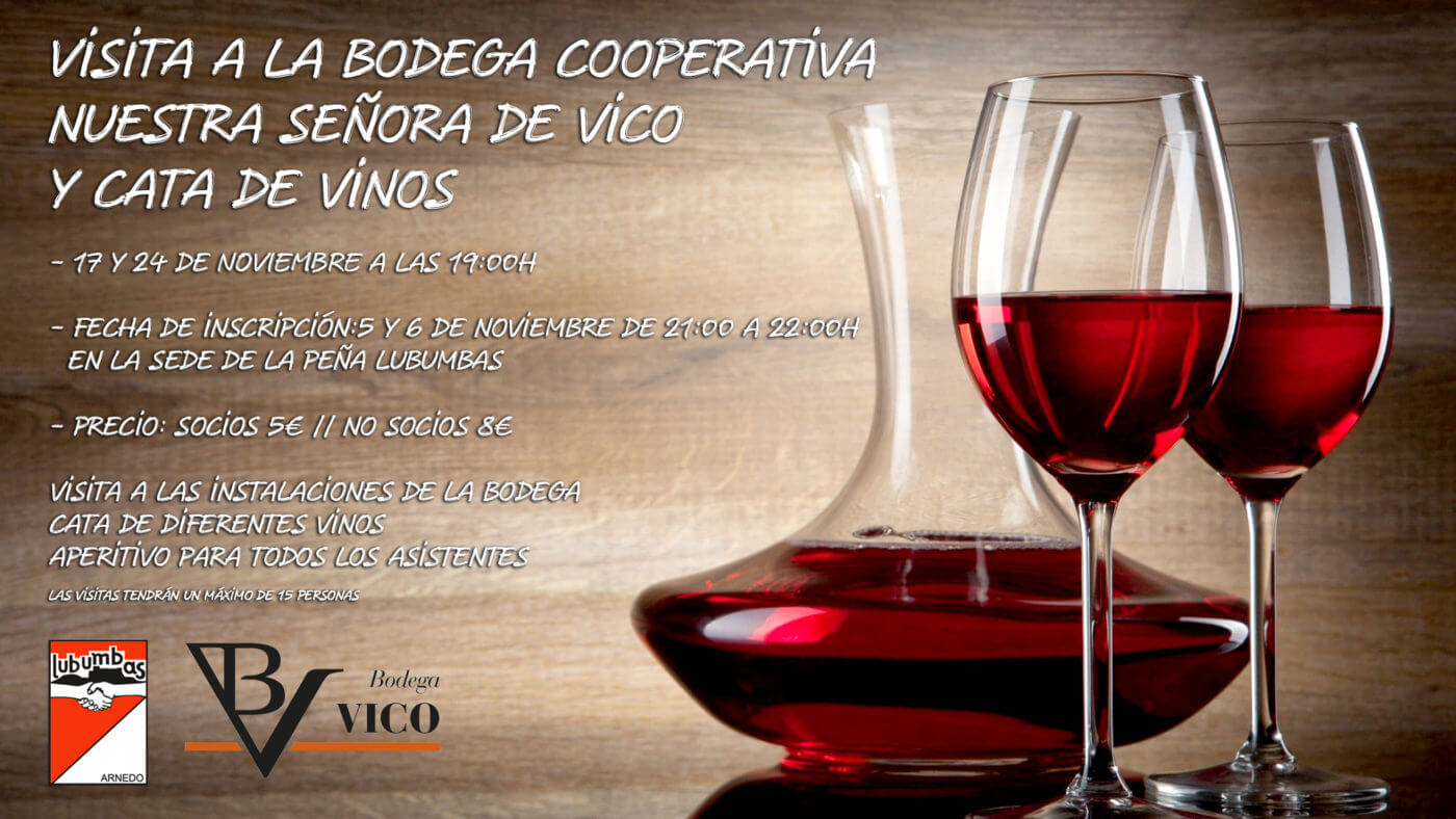 Lee más sobre el artículo La peña Lubumbas organiza visitas y catas de vino en la bodega cooperativa Nuestra Señora de Vico