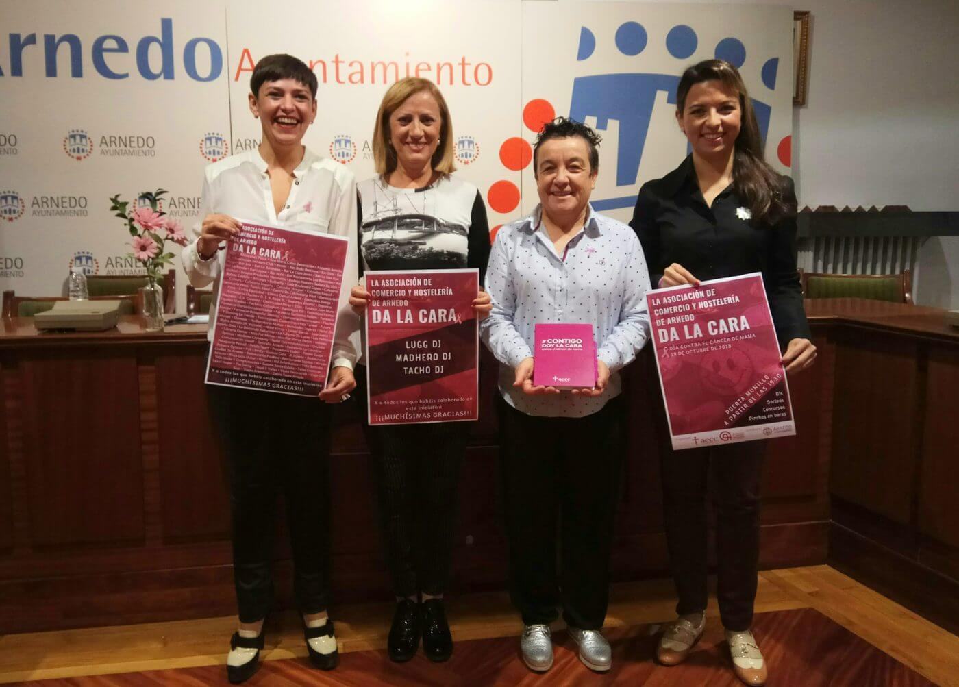 Lee más sobre el artículo La Asociación de Comercio y Hostelería y AECC se unen para «dar la cara» contra el cáncer de mama