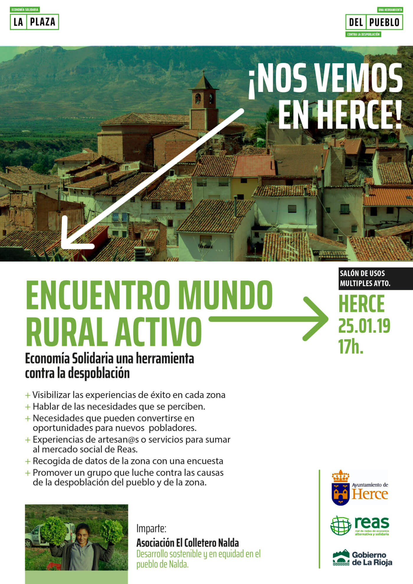 Lee más sobre el artículo Mañana se celebra un encuentro sobre la economía solidaria como herramienta contra la despoblación
