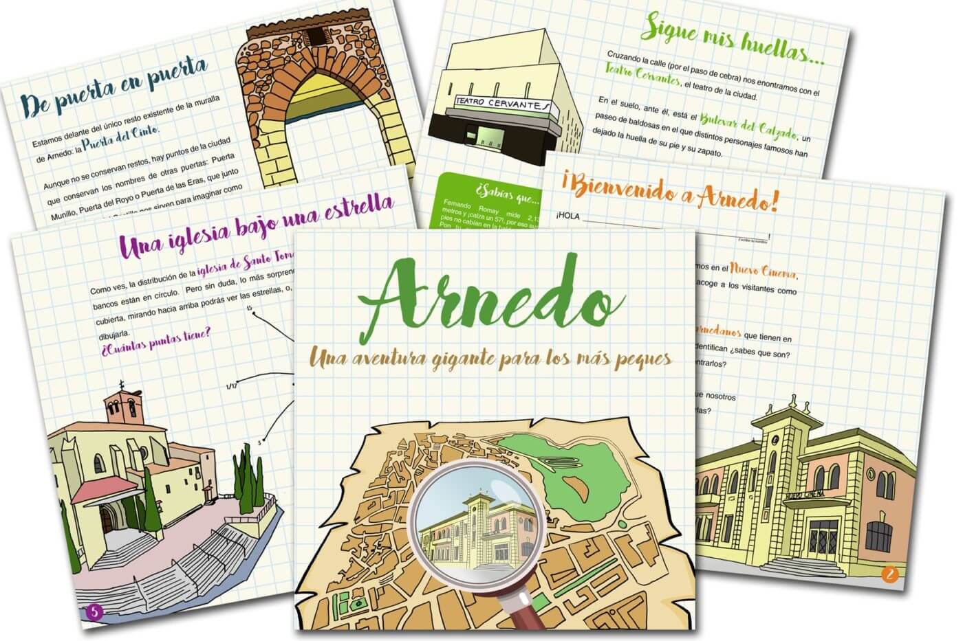 Lee más sobre el artículo El ayuntamiento de Arnedo edita una novedosa guía turística infantil