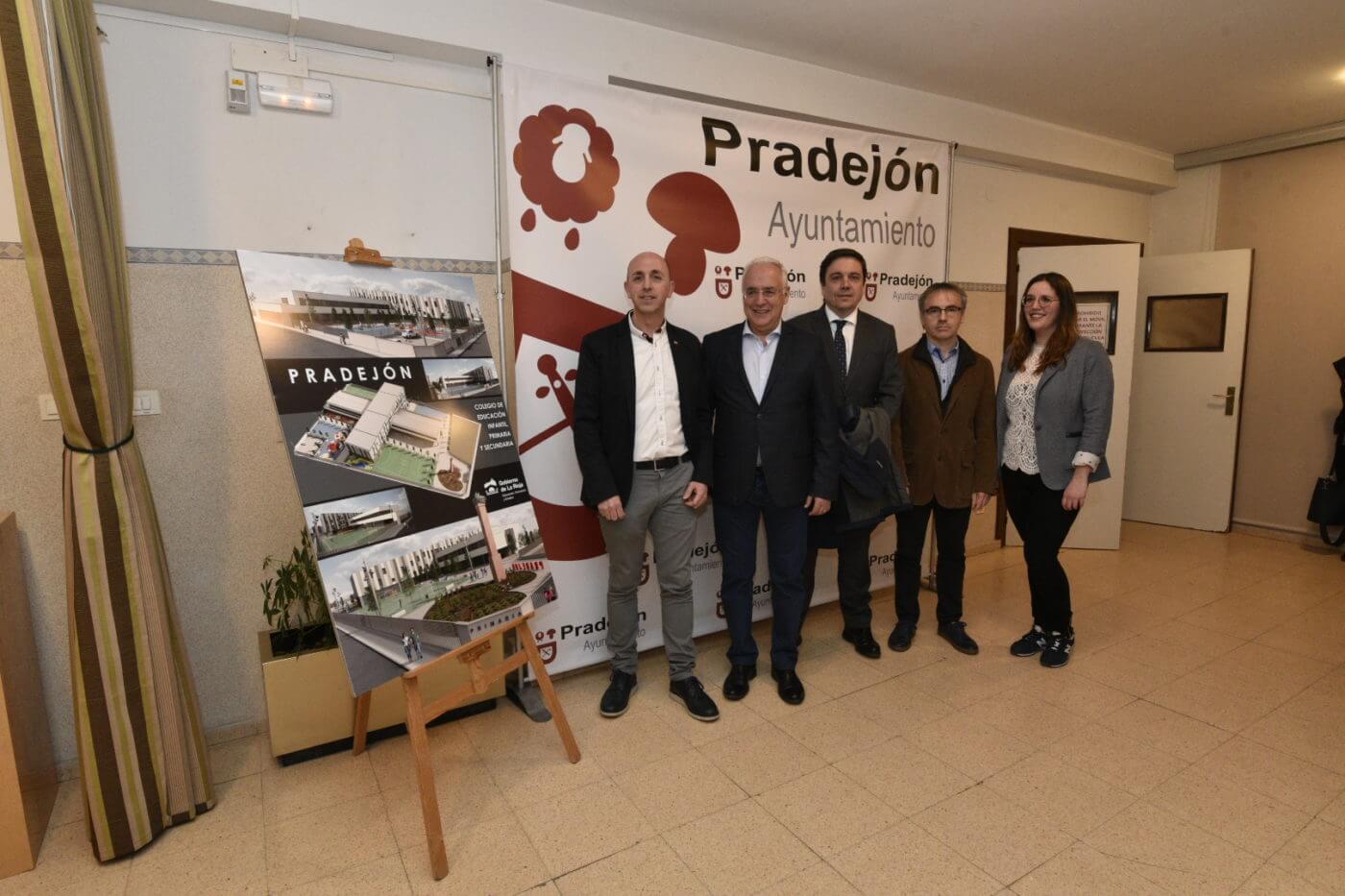 Lee más sobre el artículo El Gobierno de La Rioja presenta el proyecto del nuevo colegio de Primaria y ESO de Pradejón