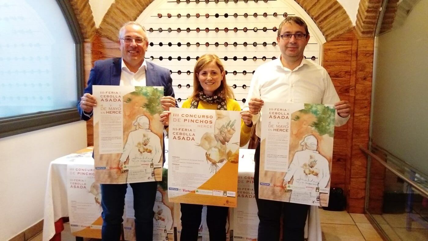 Lee más sobre el artículo Herce celebrará la III Feria de la Cebolla Asada el 4 y 5 de mayo