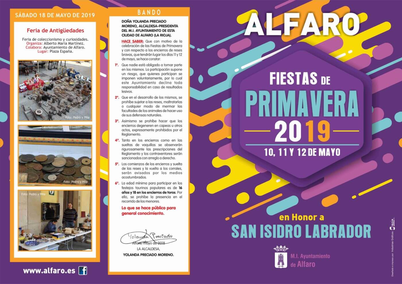 Lee más sobre el artículo Alfaro celebra este fin de semana sus fiestas de Primavera