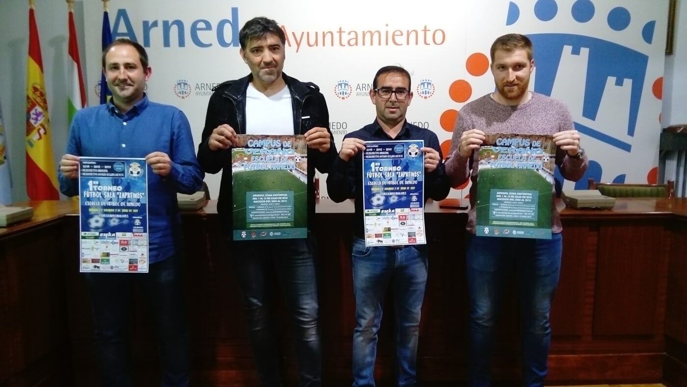 Lee más sobre el artículo La Escuela de Fútbol de Arnedo organiza un campus en julio y el ‘I Torneo de fútbol sala Zapatines’