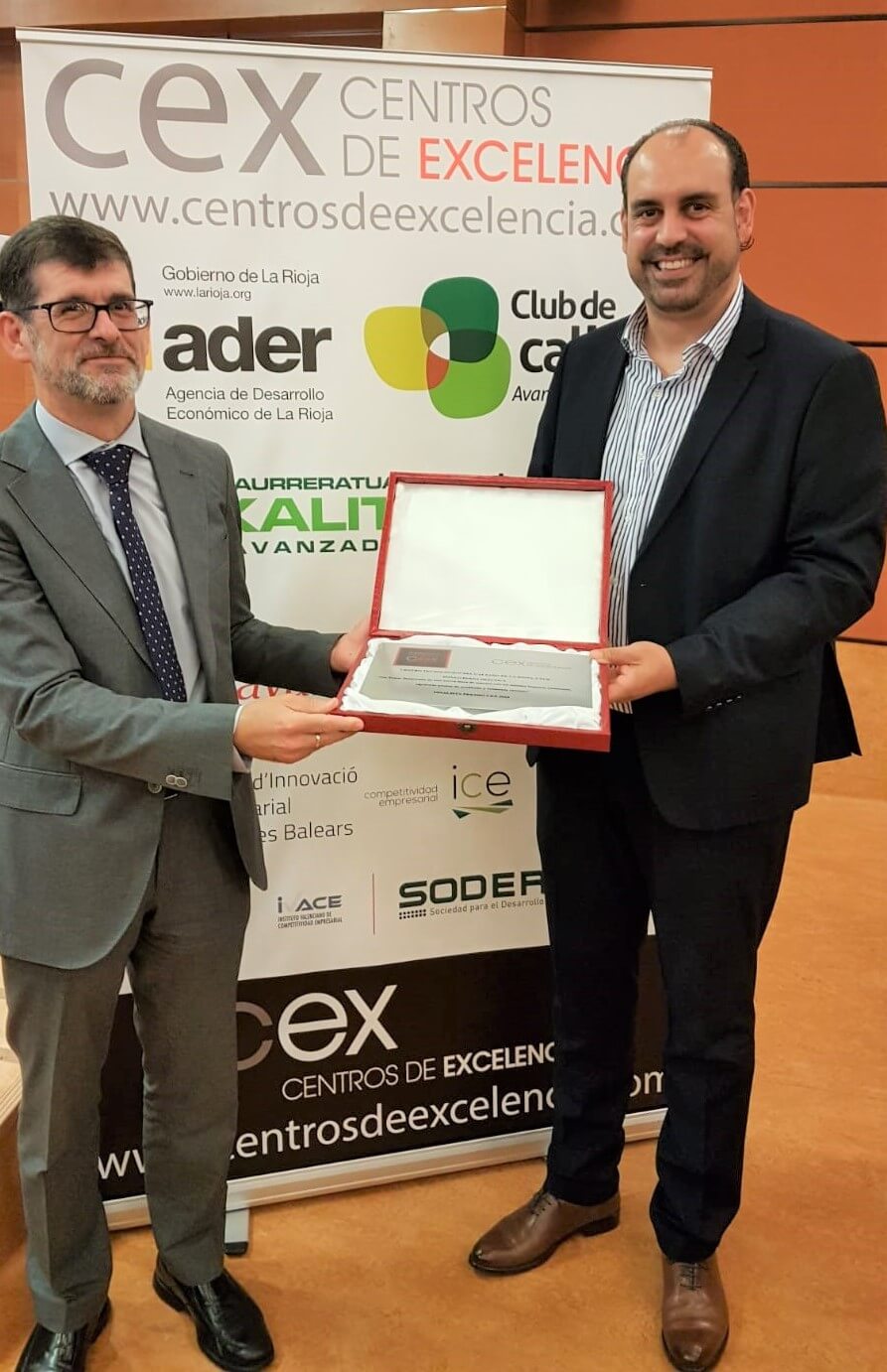 Lee más sobre el artículo El CTCR galardonado en los premios nacionales CEX por la gestión de un proyecto de economía circular
