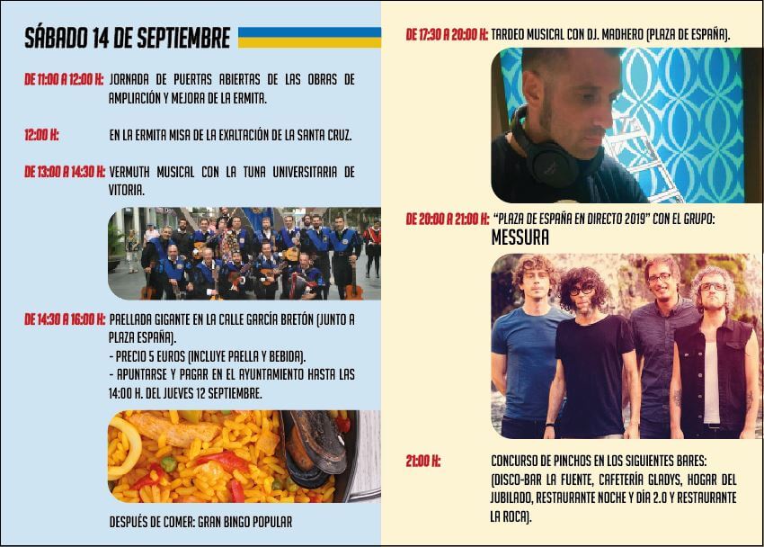 Lee más sobre el artículo Quel celebrará el sábado 14 el ‘Día de la Juventud’ y la festividad de la Cruz de Septiembre