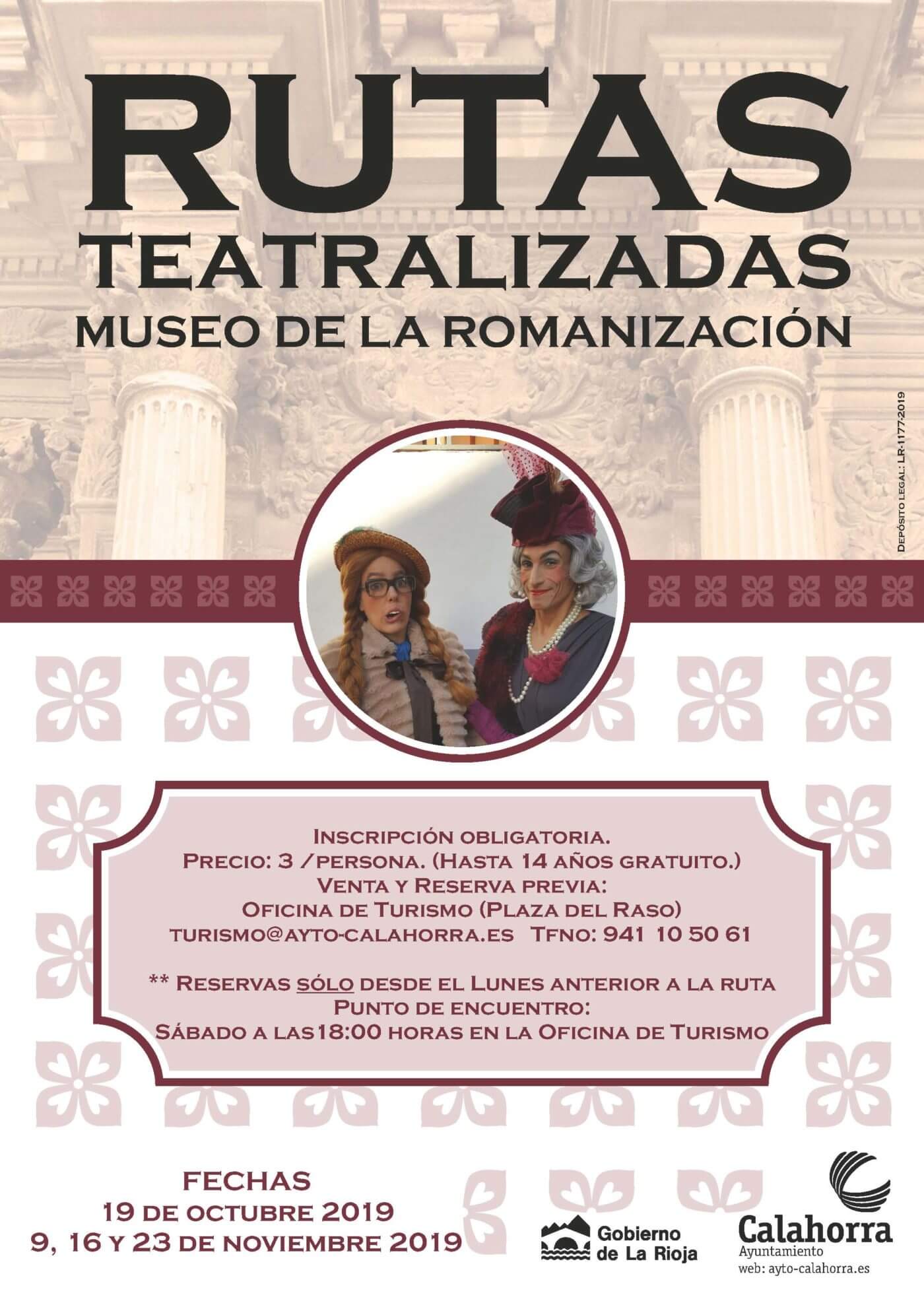 Lee más sobre el artículo Turismo programa rutas teatralizadas en octubre y noviembre en el Museo de la Romanización