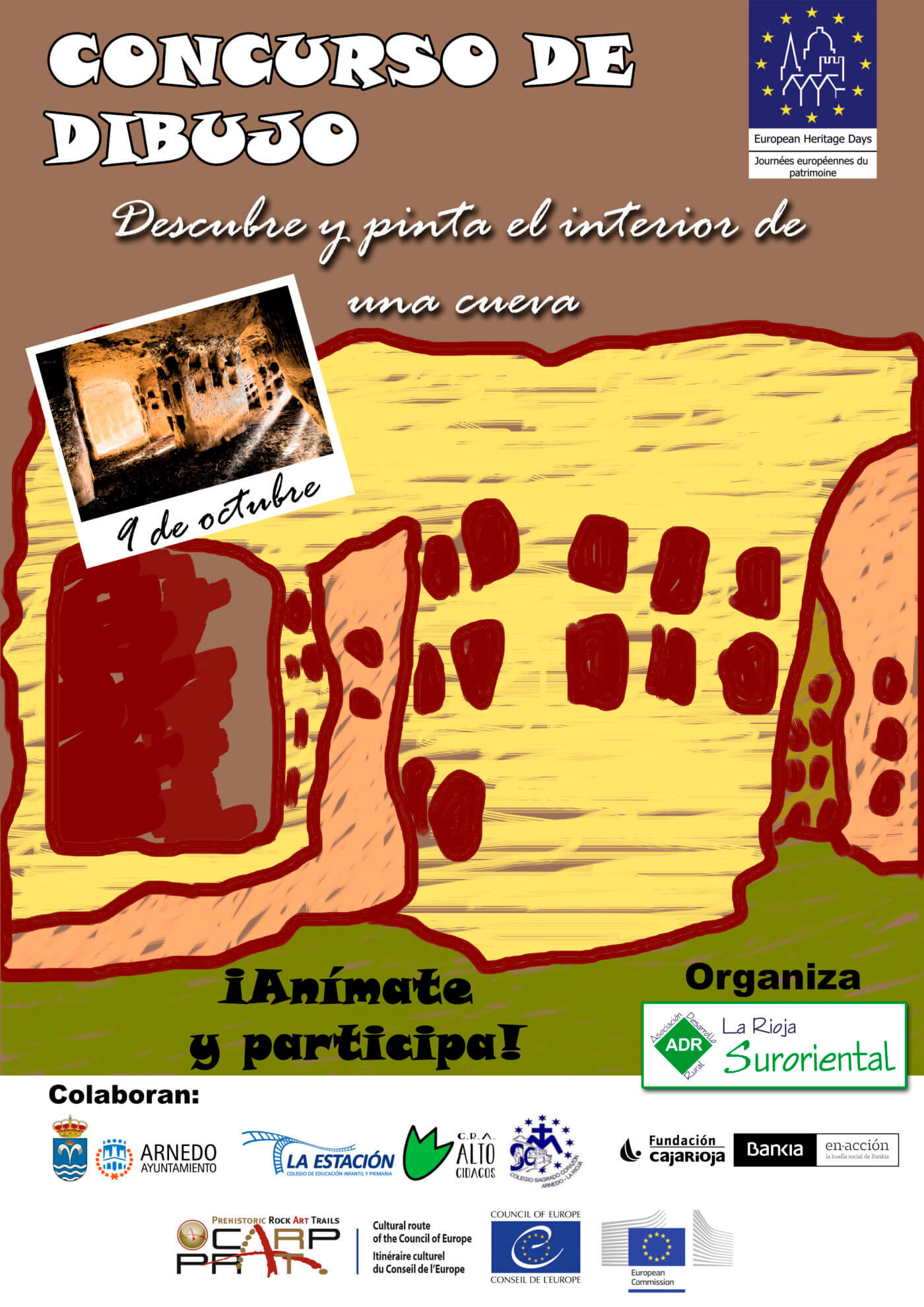 Lee más sobre el artículo Las cuevas de los Cien Pilares y del Ajedrezado protagonistas del concurso escolar de dibujo del ‘Día Europeo del Arte Rupestre’