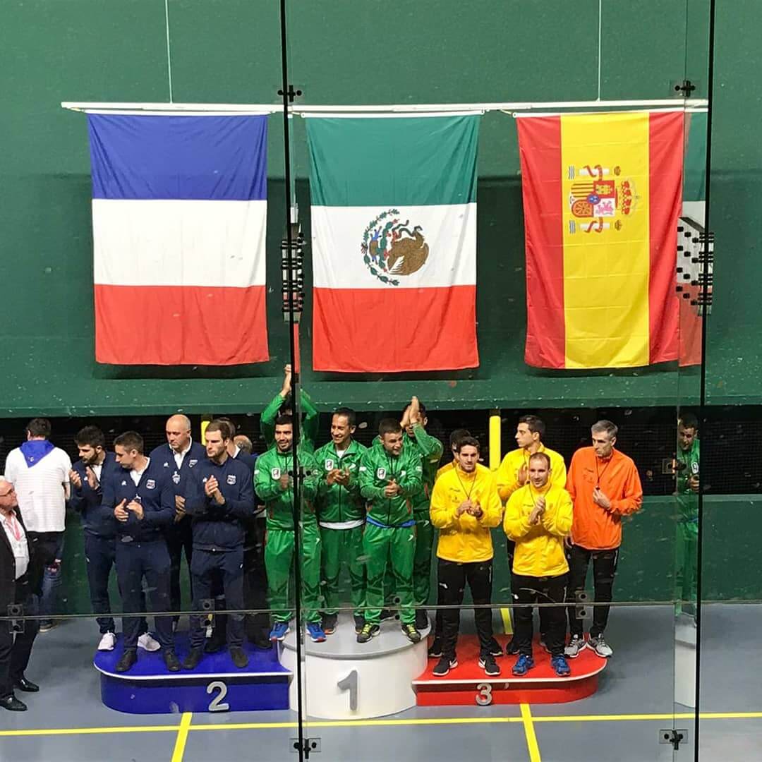 Lee más sobre el artículo Pelotari pradejonero Álvaro Garatea, bronce en la Copa del Mundo de Trinquete