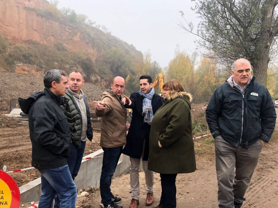 Lee más sobre el artículo Avanzan las obras de la acequia de Mabad y el azud del Cidacos, que finalizarán el próximo verano