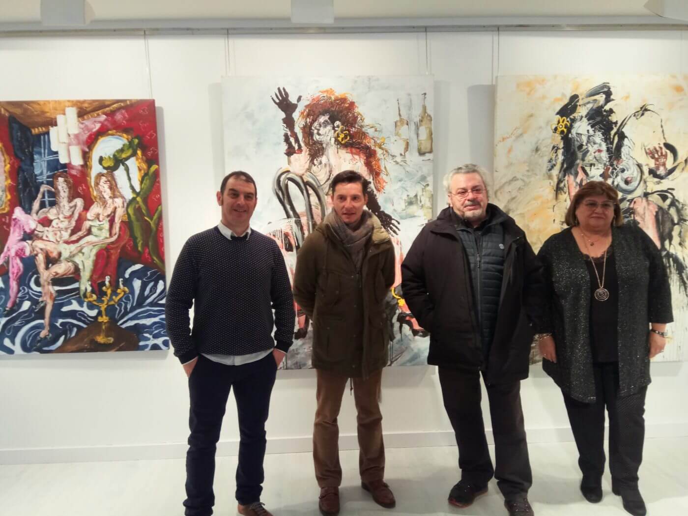 Lee más sobre el artículo El pintor alfareño Fernando Nievas expone hasta el 6 de febrero en el Centro Fundación Cajarioja-Bankia de Arnedo