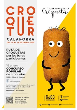 Lee más sobre el artículo El Consejo de la Juventud organiza del 16 al 19 de enero las I Jornadas de la Croqueta de Calahorra