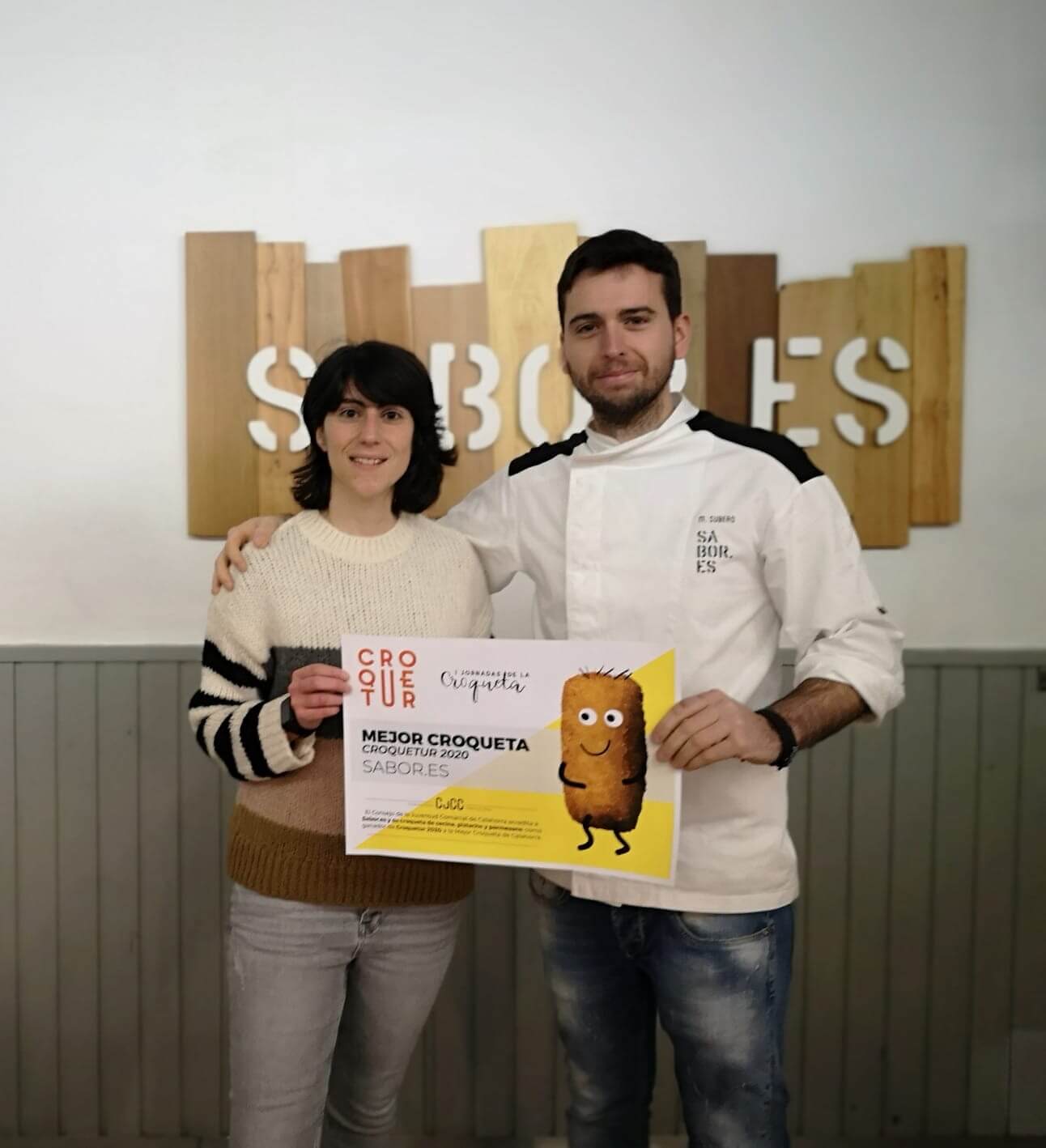 Lee más sobre el artículo El bar Sabor.es y la alfareña Blanca Milagro ganan los concursos de las I Jornadas de la croqueta de Calahorra