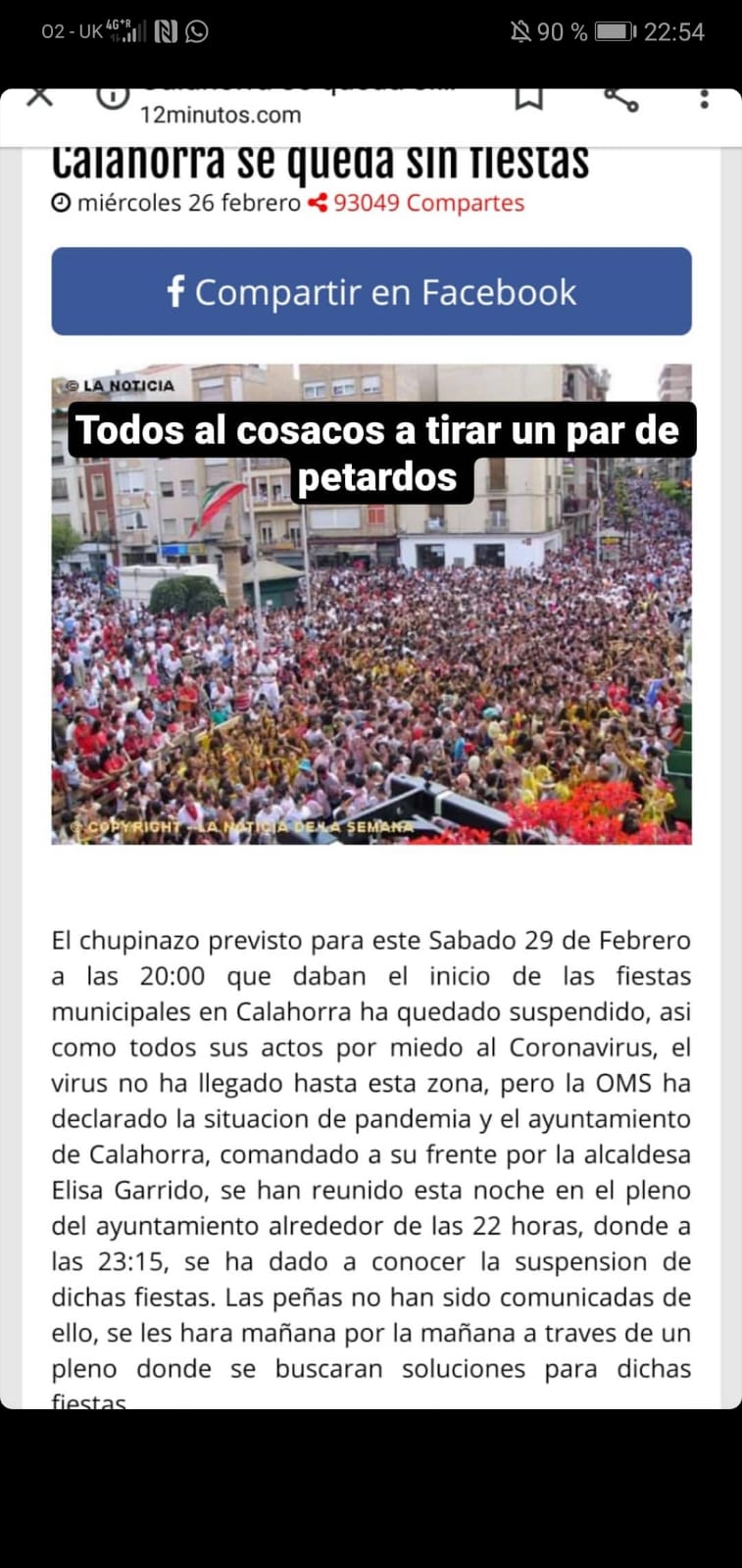 Lee más sobre el artículo El ayuntamiento de Calahorra denuncia el «intento deliberado» de boicotear las fiestas