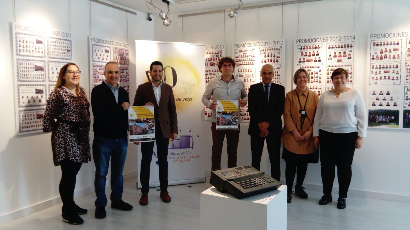 Lee más sobre el artículo IES ‘Virgen de Vico’ de Arnedo celebra sus 50 años con una exposición en el Centro Caja Rioja-Bankia