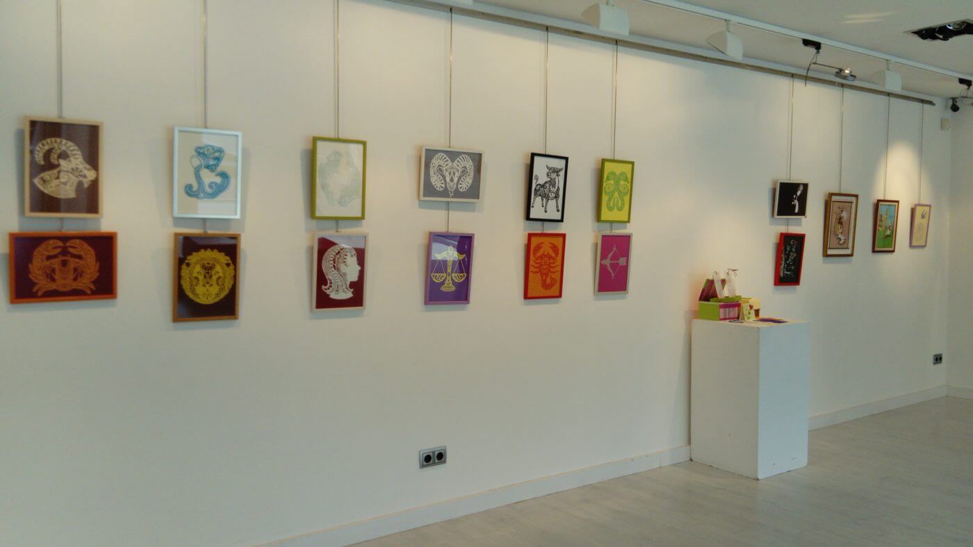 Lee más sobre el artículo La arnedana Elena Montiel expone «Arte en papel» en Arnedo
