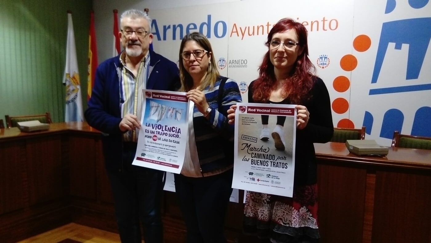 Lee más sobre el artículo La Red Vecinal contra la Violencia de Género atiende un punto de información en Arnedo