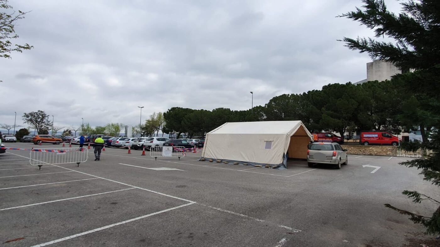 Lee más sobre el artículo Instalado en Calahorra un centro móvil para agilizar las pruebas de diagnóstico del coronavirus