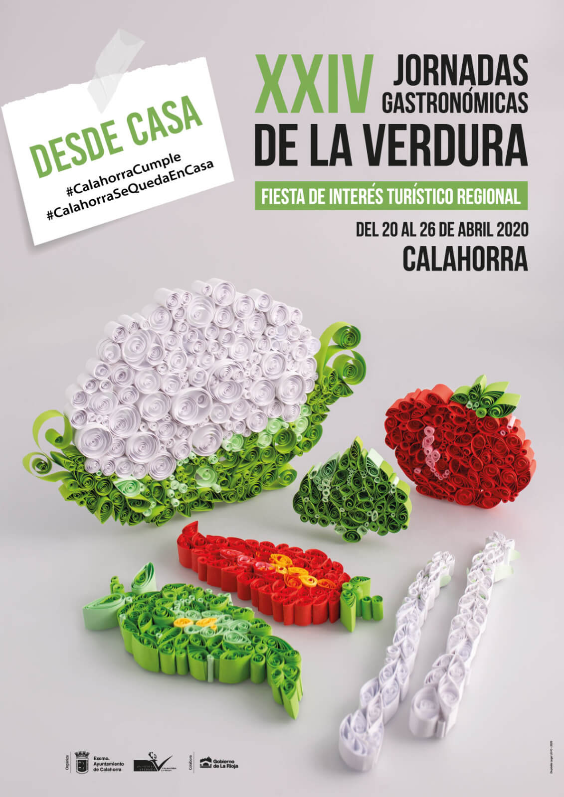 Lee más sobre el artículo El Ayuntamiento de Calahorra celebra las Jornadas de las Verduras en casa