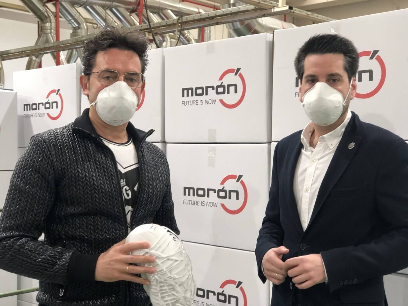 Lee más sobre el artículo Grupo Morón dona 5.000 mascarillas homologadas al ayuntamiento de Arnedo fabricadas por esta empresa arnedana