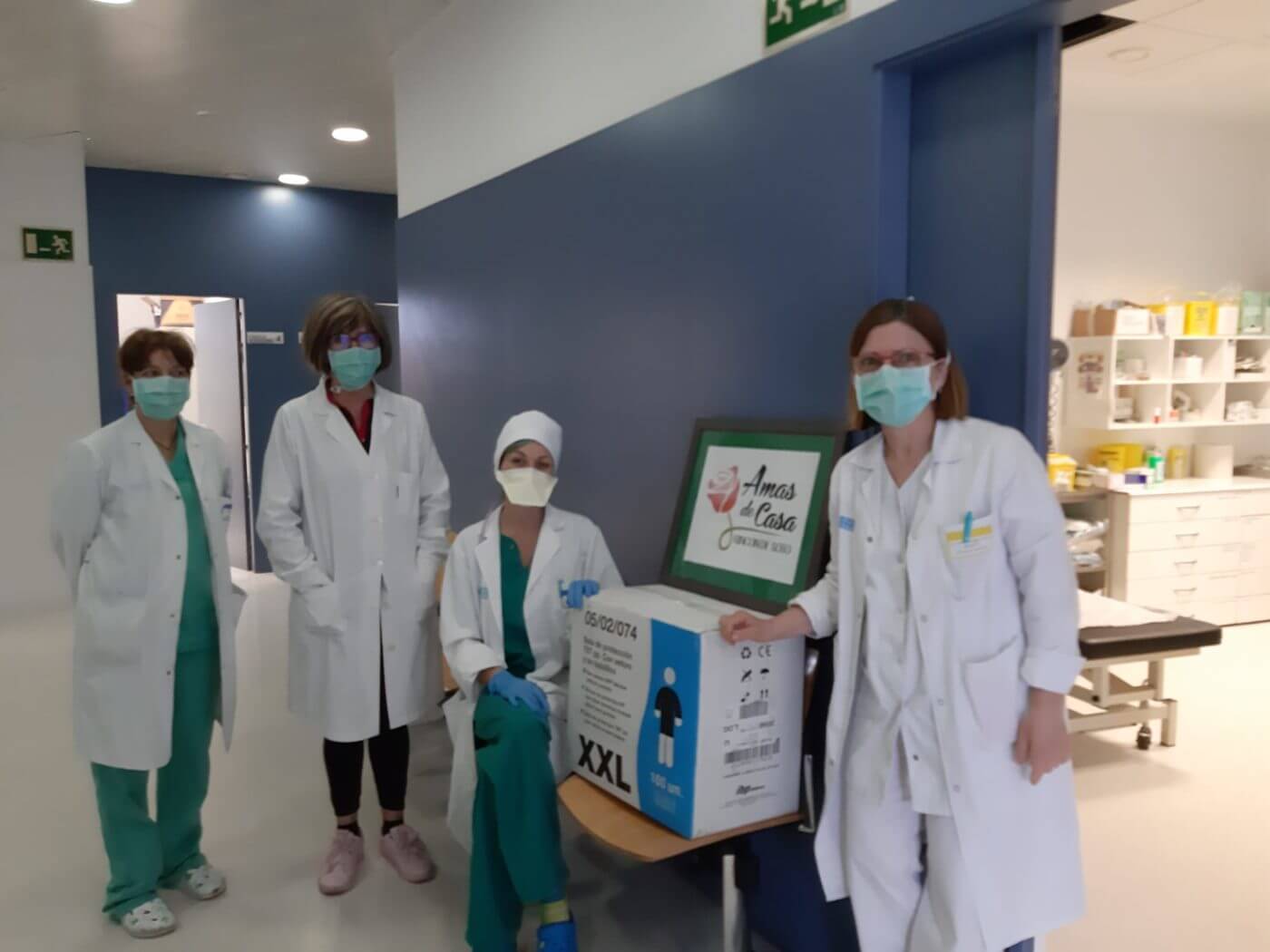 Lee más sobre el artículo La Asociación de Amas de Casa de Rincón de Soto dona material sanitario y 1.300 euros para luchar contra el Covid-19