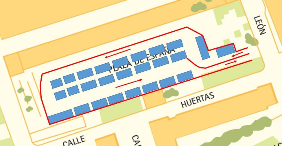 Lee más sobre el artículo El mercadillo semanal volverá a celebrarse el lunes 15 en la plaza de España con la mitad de los puestos habituales