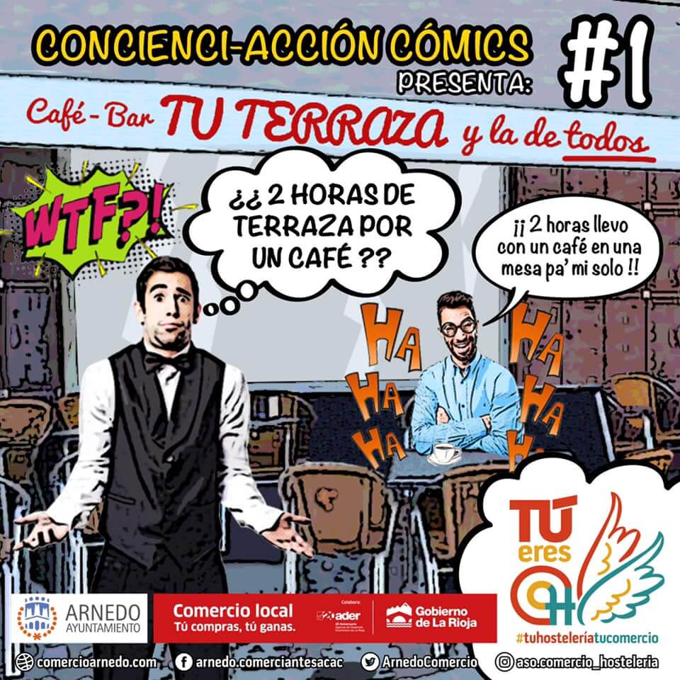 Lee más sobre el artículo La Asociación de Comercio y Hostelería pone en marcha una campaña de «concienci-acción» mediante cómics