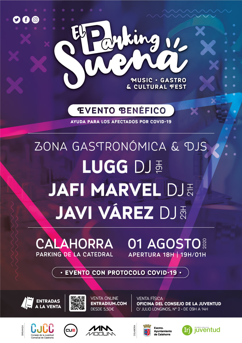 Lee más sobre el artículo El aparcamiento de la Catedral de Calahorra acogerá el 1 de agosto el evento musical «El parking suena» con tres Dj’s riojanos