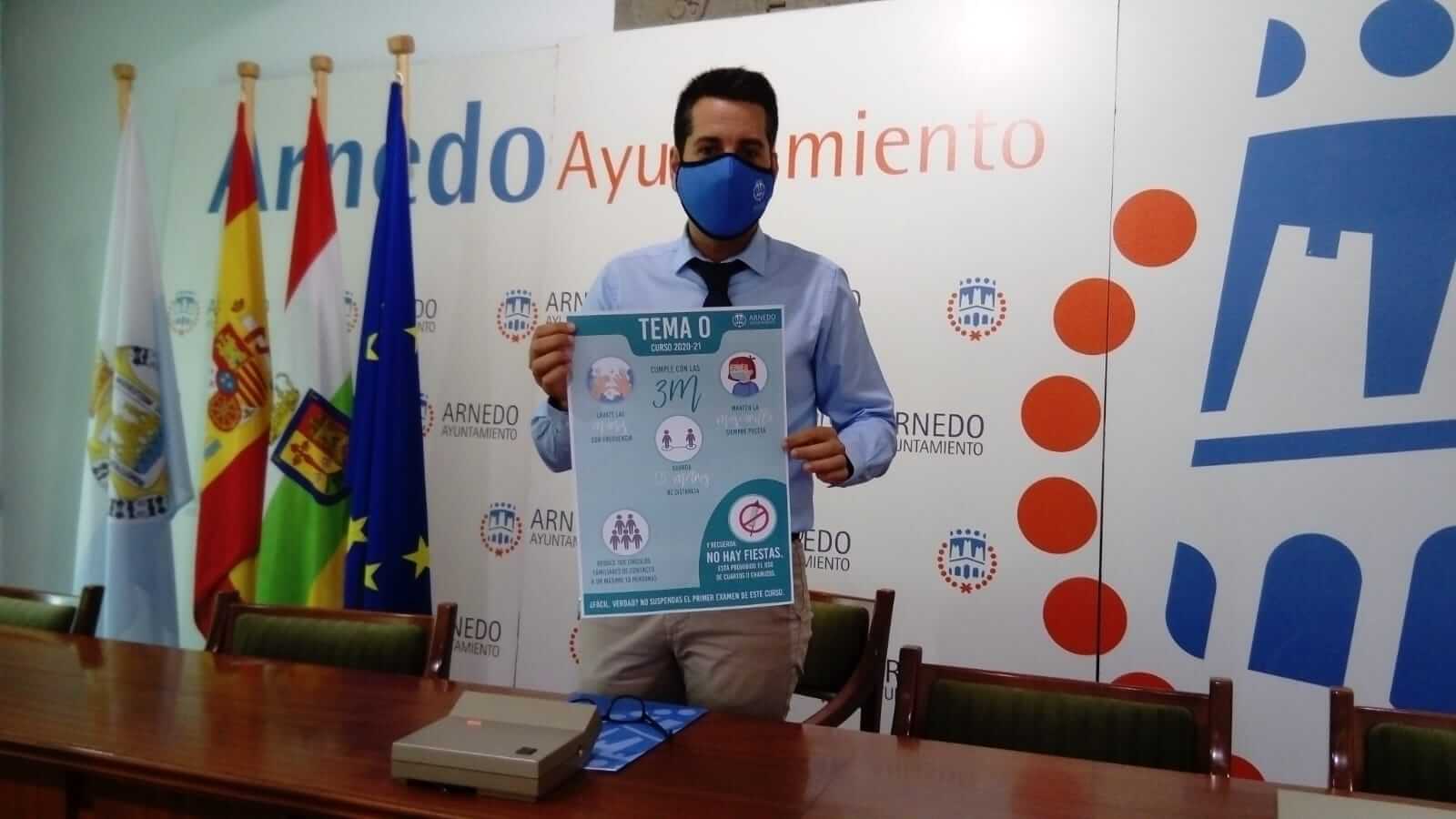 Lee más sobre el artículo El ayuntamiento de Arnedo reparte octavillas para recordar que las fiestas están suspendidas y las medidas para evitar contagios