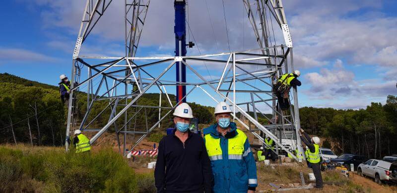Lee más sobre el artículo Concluye la repotenciación del eje eléctrico de 200 kV entre Quel y La Serna, en Navarra