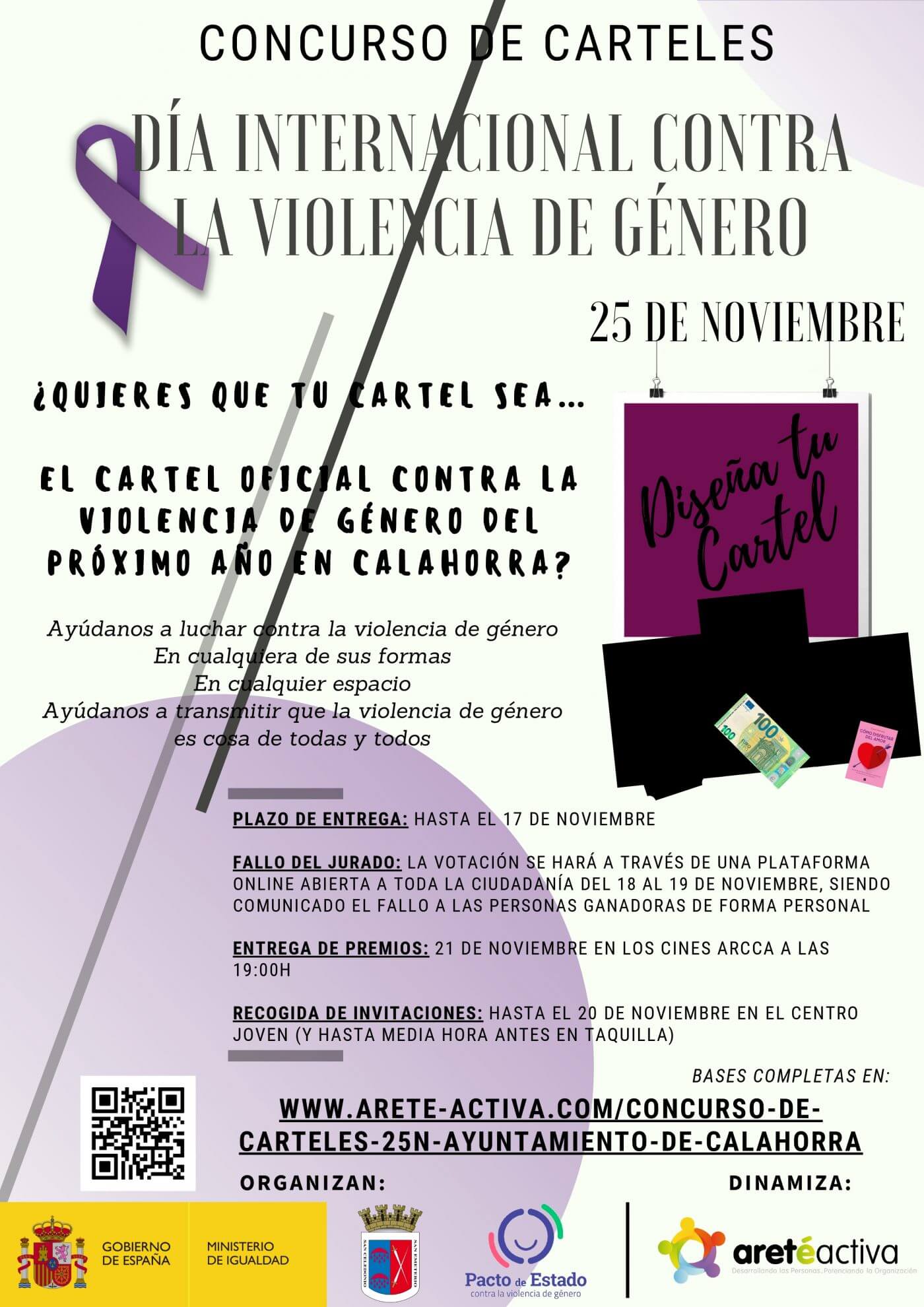 Lee más sobre el artículo La concejalía de Igualdad de Calahorra convoca un concurso de carteles para el ‘Día Internacional contra la Violencia de Género’