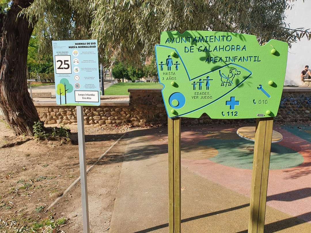 Lee más sobre el artículo El Ayuntamiento de Calahorra reabre los parques infantiles y pide que se respeten los aforos limitados establecidos