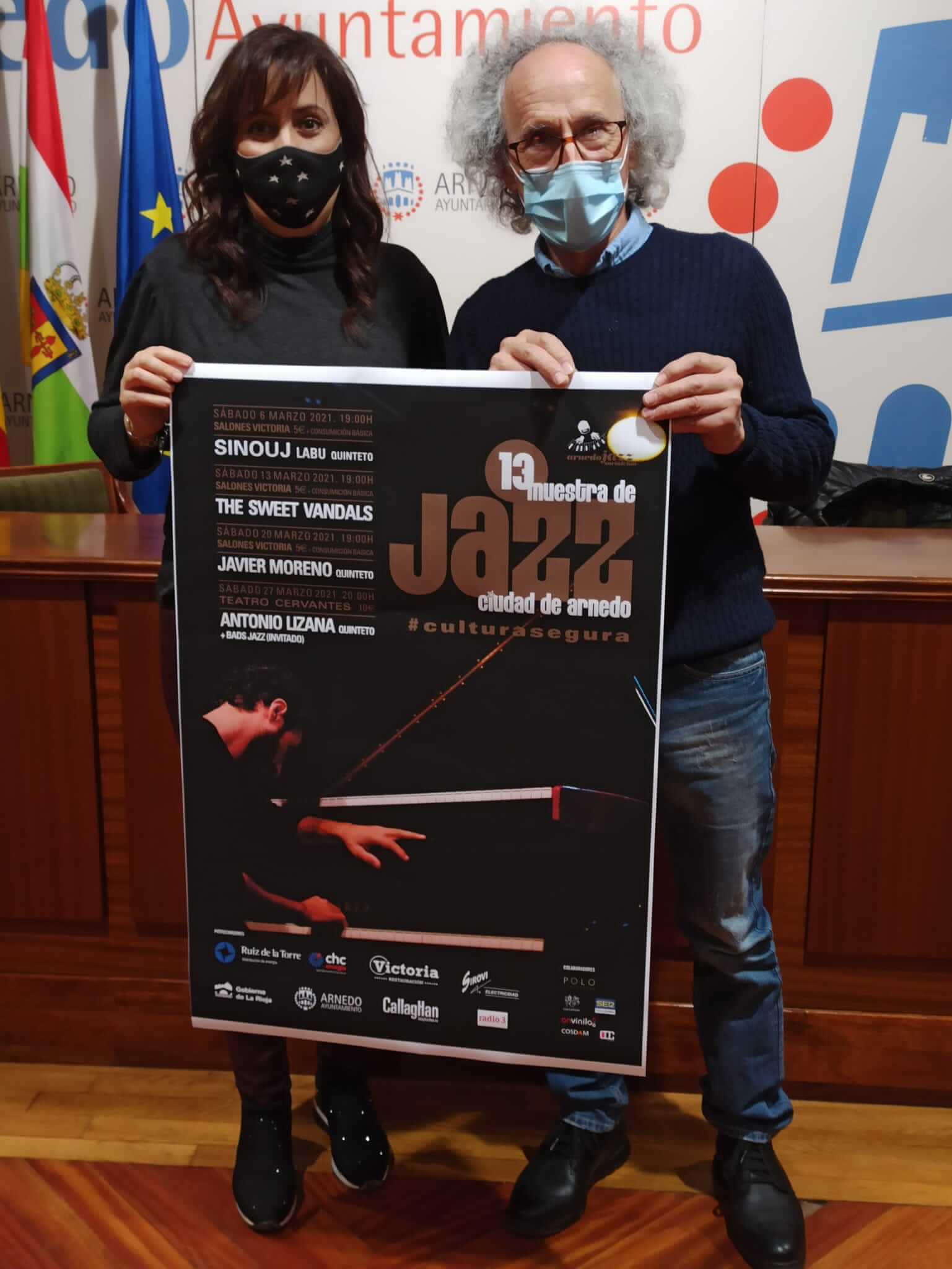 Lee más sobre el artículo La «XIII Muestra de Jazz Ciudad de Arnedo» se celebrará los sábados de marzo con Sinouj Labu, The Sweet Vandals, Javier Moreno y Antonio Lizana