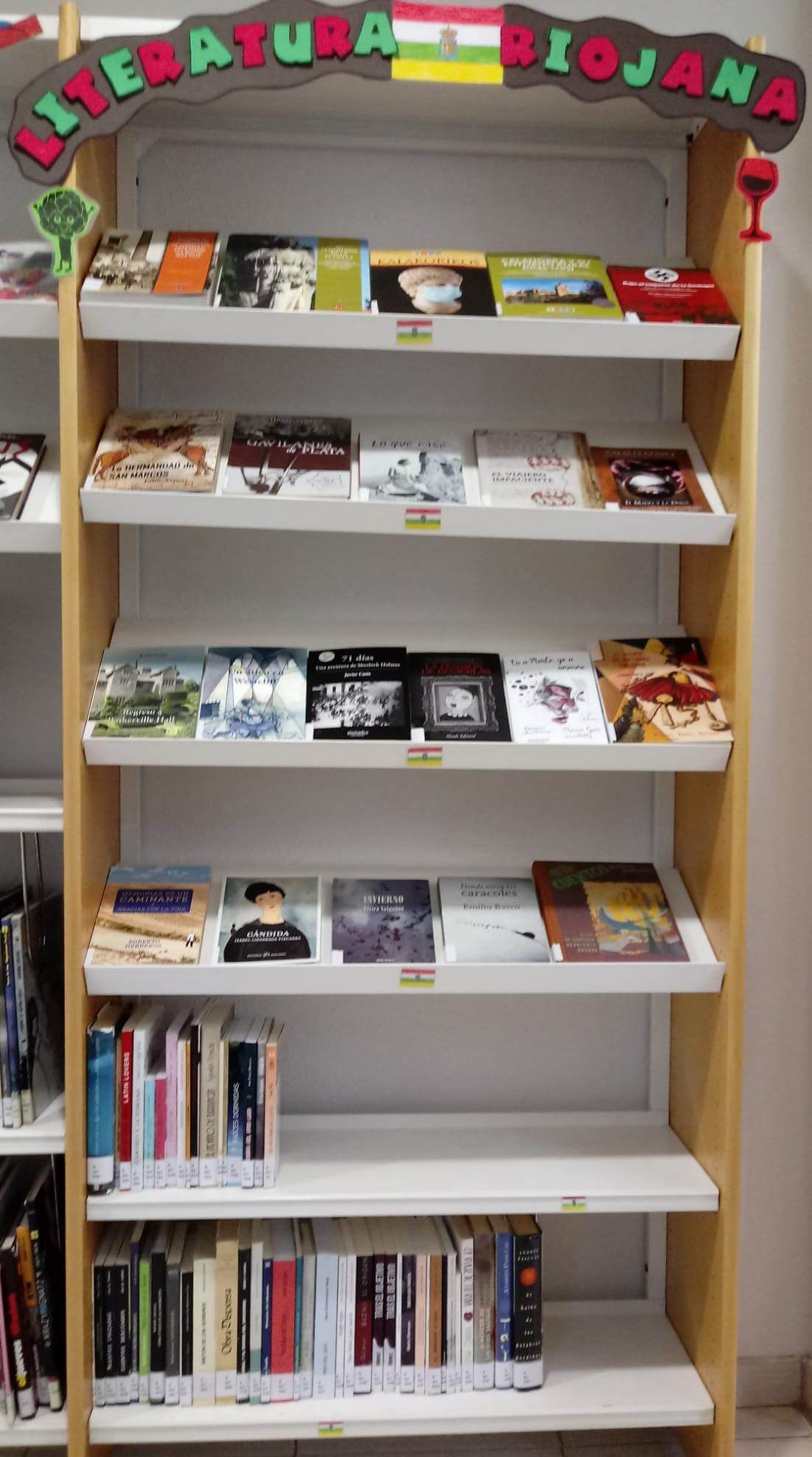 Lee más sobre el artículo La biblioteca municipal de Calahorra estrena una nueva sección dedicada a la literatura riojana