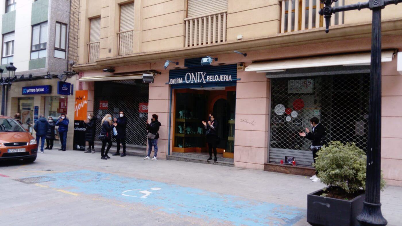 Lee más sobre el artículo Nuevo ‘plante’ del comercio arnedano y riojano para exigir la reapertura de sus establecimientos