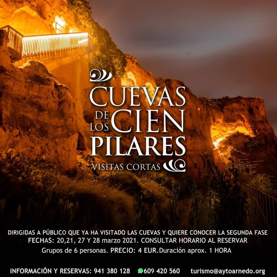 Lee más sobre el artículo El viernes 19 se inaugura la segunda fase del complejo de Cuevas de los Cien Pilares tras una inversión de 200.000 euros