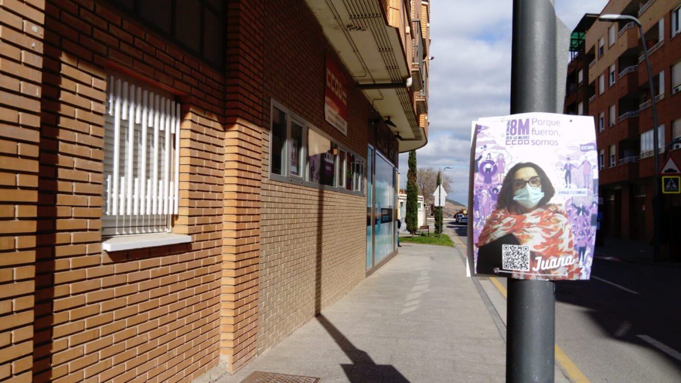 Lee más sobre el artículo CCOO organiza una exposición interactiva para reconocer la labor de las mujeres en la lucha sindical y feminista