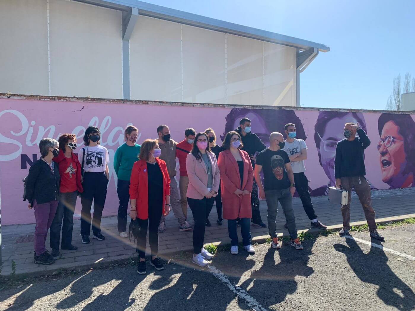 Lee más sobre el artículo Inaugurados dos murales feministas en Calahorra