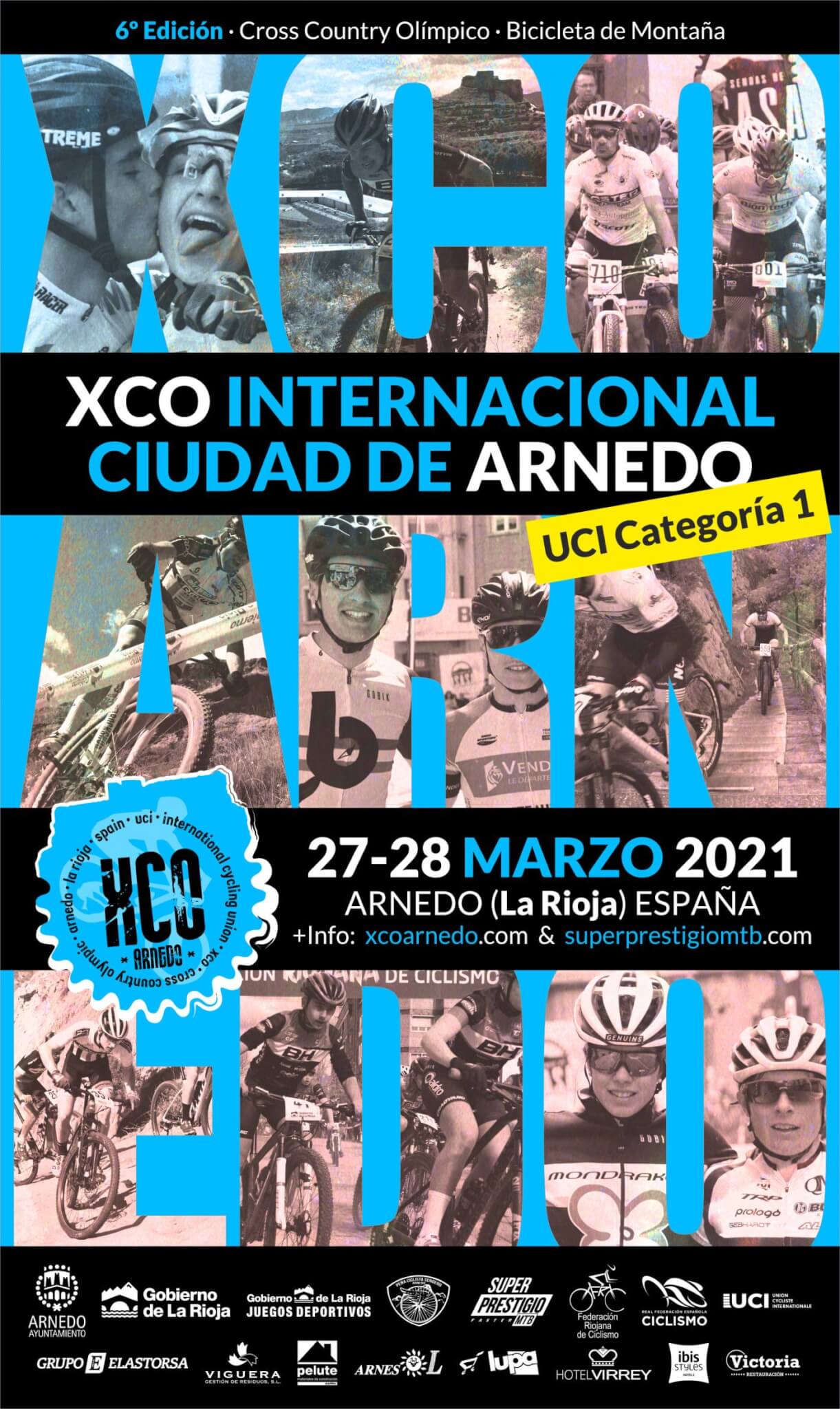 Lee más sobre el artículo Arnedo acogerá este fin de semana la primera prueba XCO internacional del VI Torneo Superprestigio MTB Faster