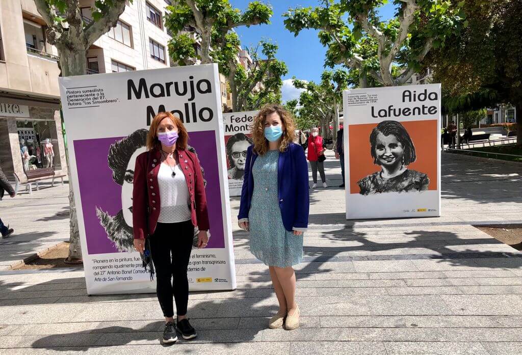 Lee más sobre el artículo El Paseo del Mercadal de Calahorra acoge la exposición itinerante ‘Mujeres con Historia’